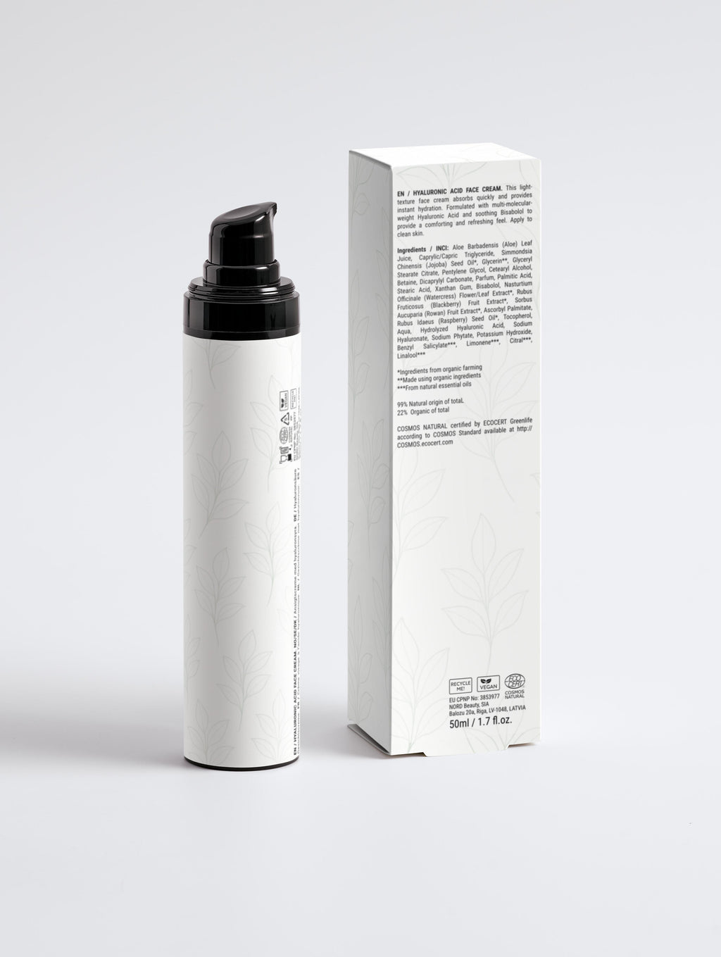 Hyaluronic Acid Face Cream for Men